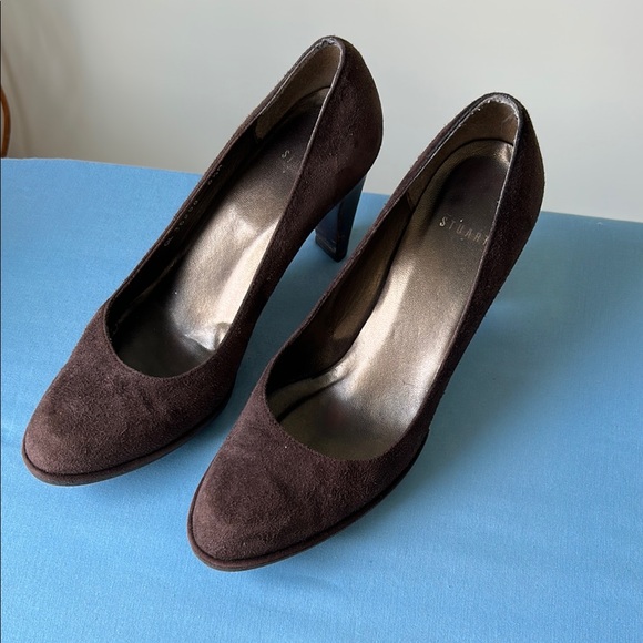 Stuart Weitzman Brown Heels - Picture 2 of 5
